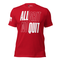 Rugged Patriotic Shirt for Faith Family Freedom. red