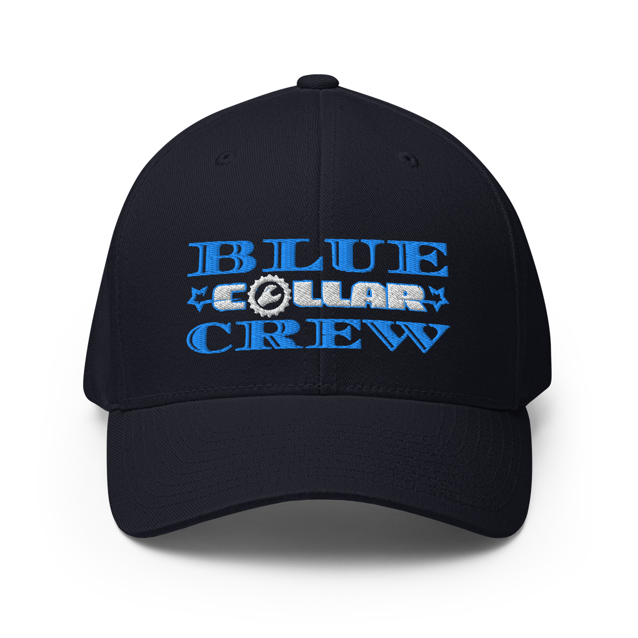 Patriotic Unisex Hat for Blue Collar Men and Women. dark navy