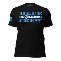 Blue Collar Crew T-Shirt for blue-collar warriors. Black
