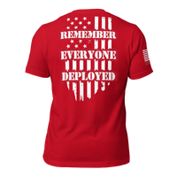 Veteran-family approved patriotic RED Friday apparel