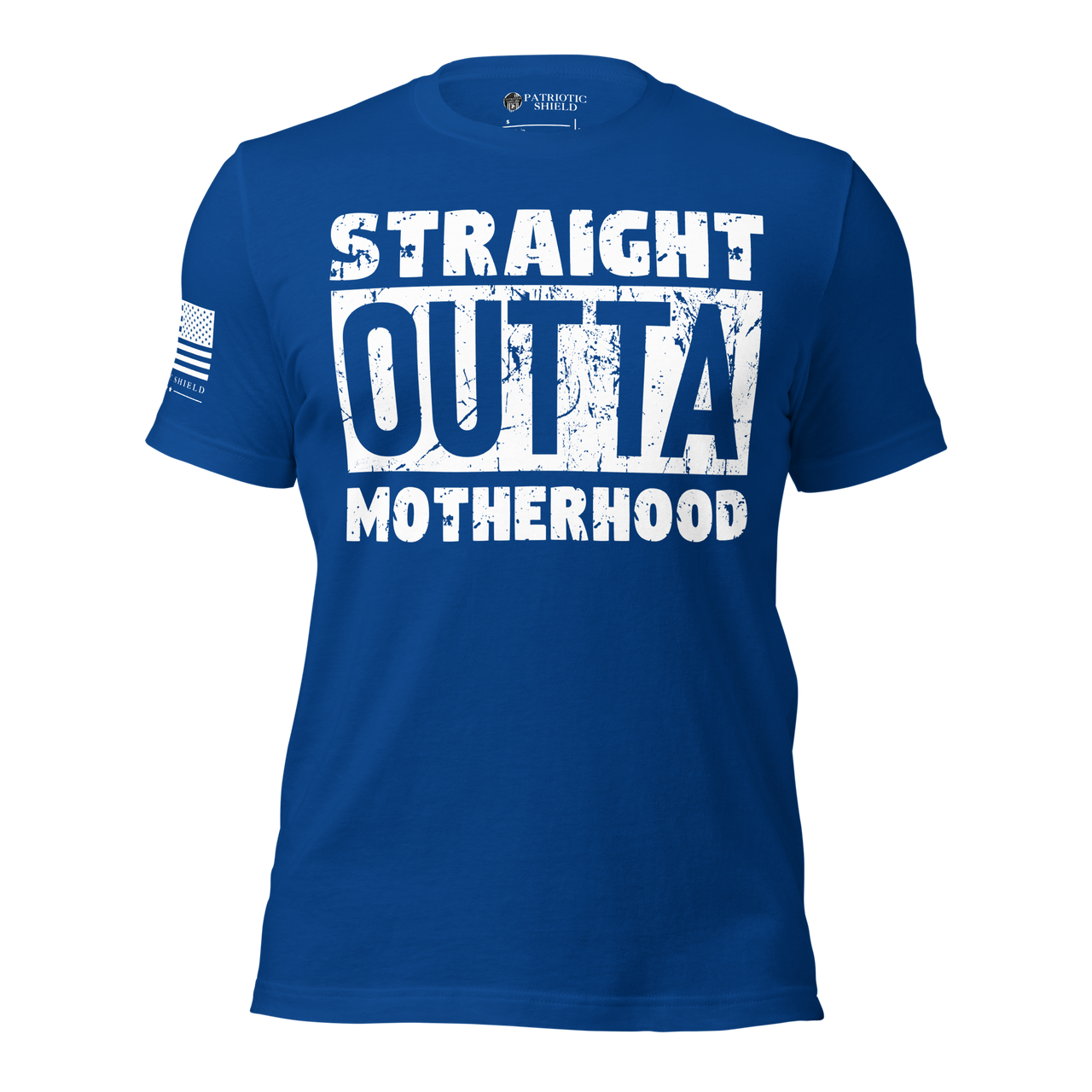 Mom life graphic tee for fierce and funny women. true royal