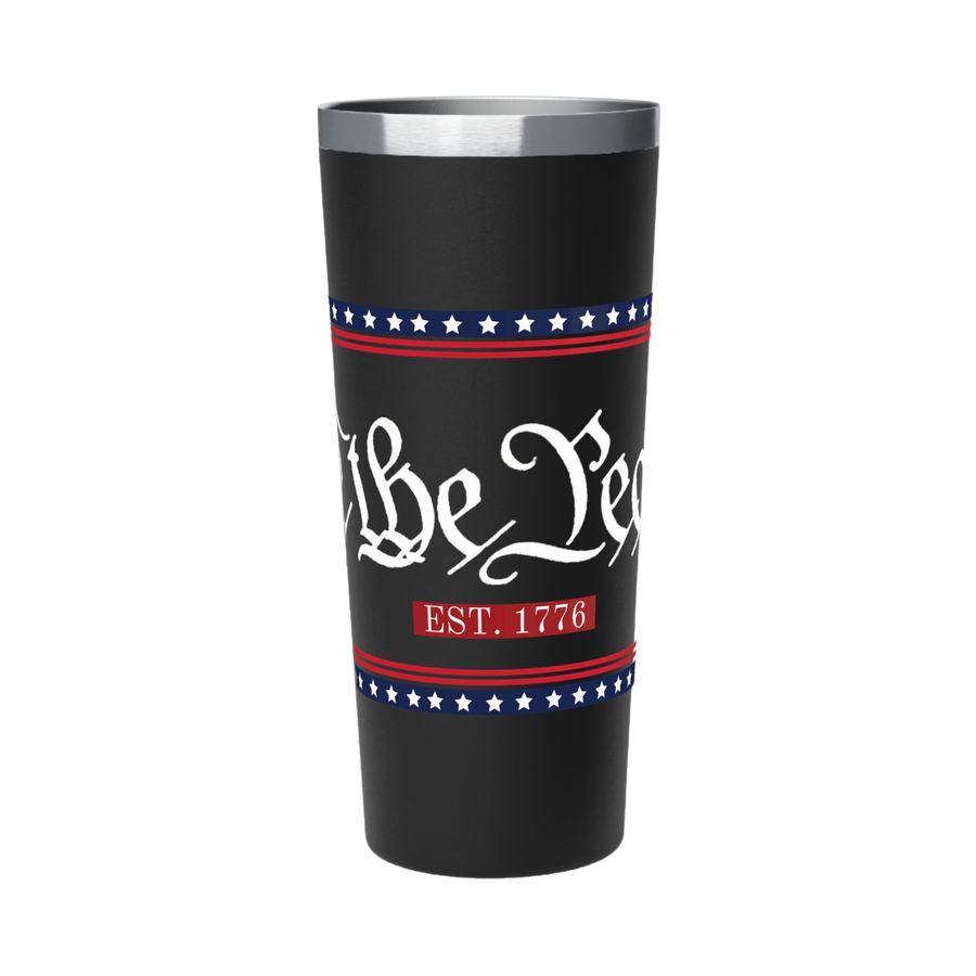Durable 20oz We the People travel mug for American patriots