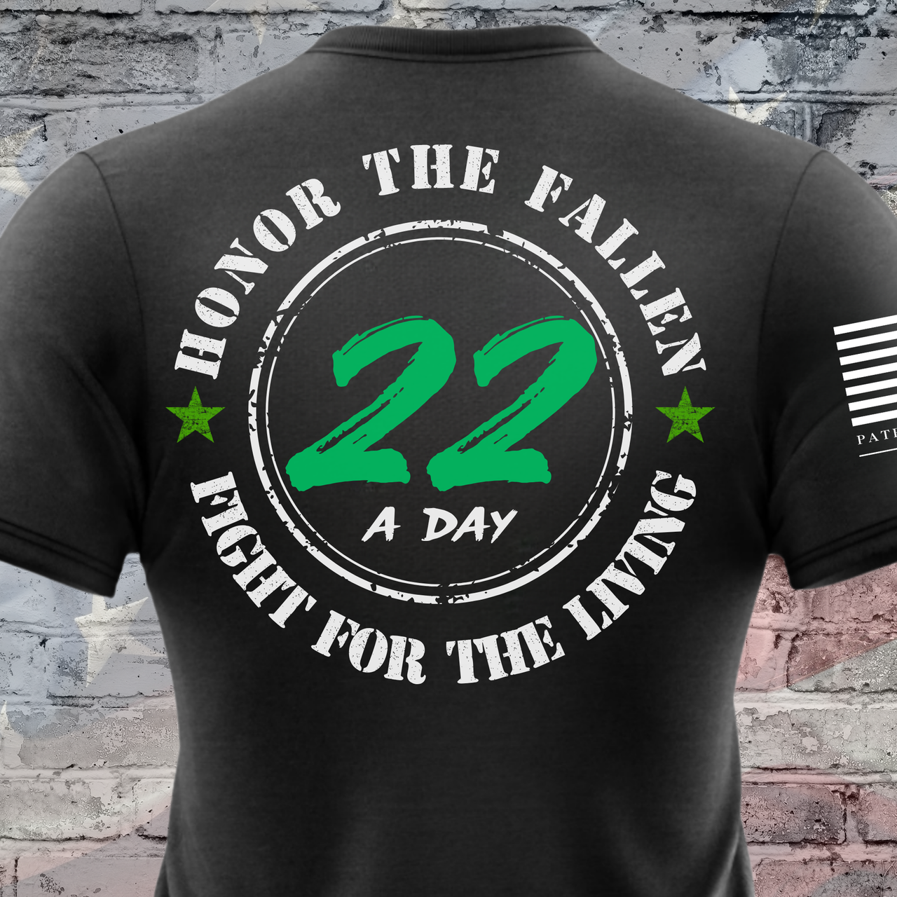 22 A Day Veteran Suicide Awareness T-Shirt for american patriots