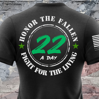 22 A Day Veteran Suicide Awareness T-Shirt for american patriots