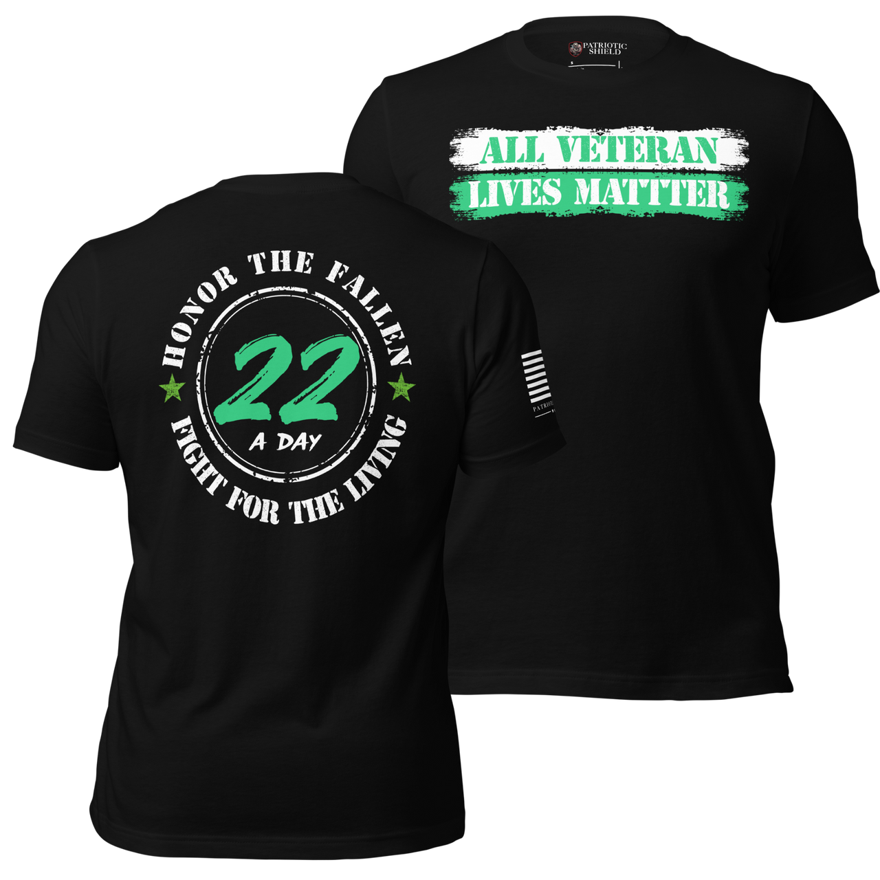 All veteran lives matter shirt for 22 A Day remembrance