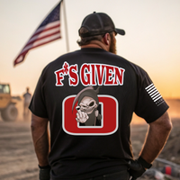 Zero Fks Given patriotic freedom loving anti-PC tee