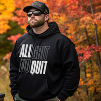 Gritty American Hoodie for Hardworking Patriots