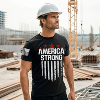Premium cotton shirt for blue-collar American patriots