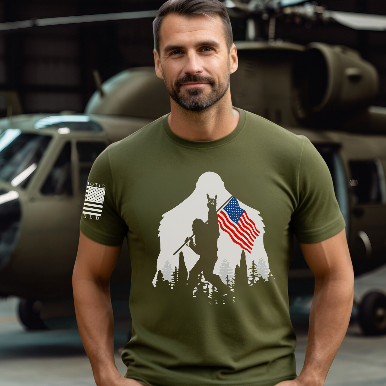 American Bigfoot T-shirt