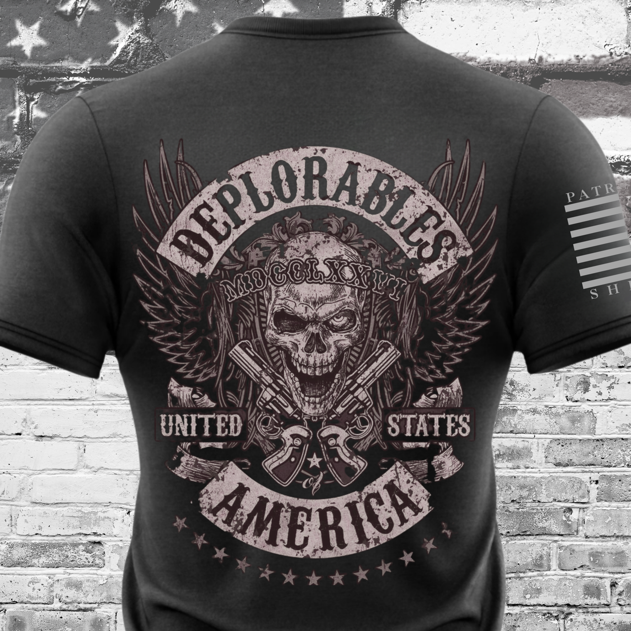 American Deplorables T-Shirt – Bold Patriotic Tee for True Patriots