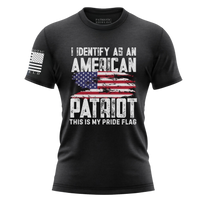 Thumbnail for Classic American Patriot T-Shirt for those who love this country.Black