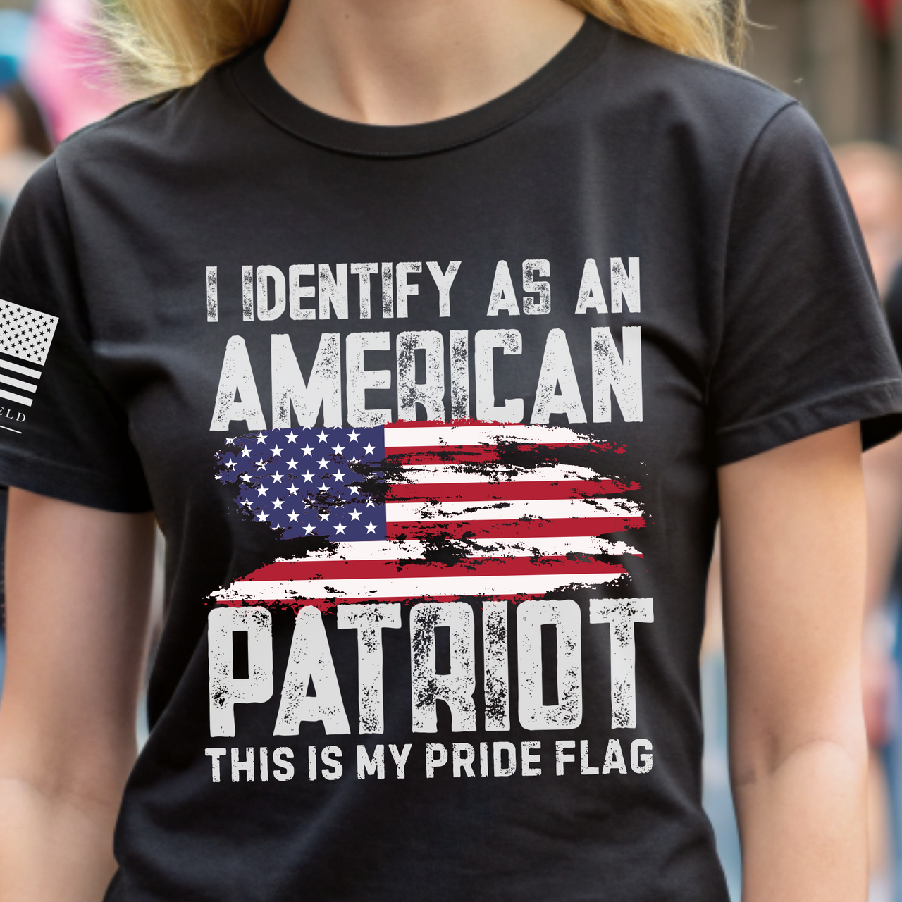 show off your patriotic pride with this super comfortable, cotton tee