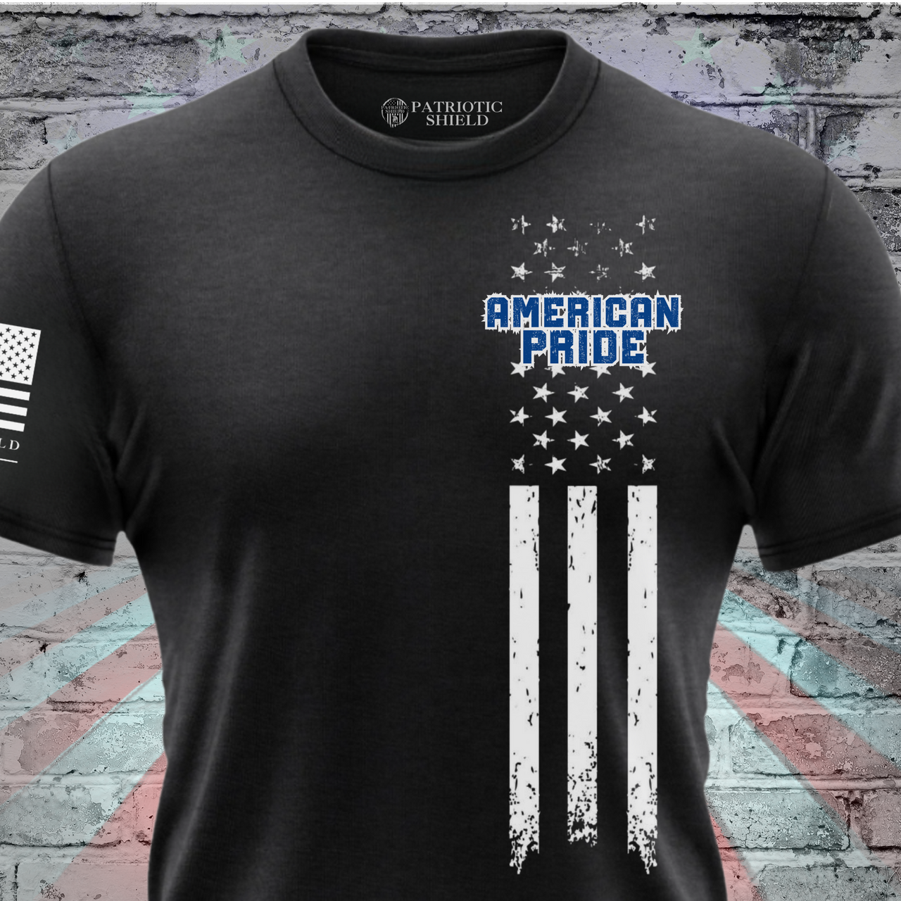 Patriotic men’s shirt for July 4th and Memorial Day