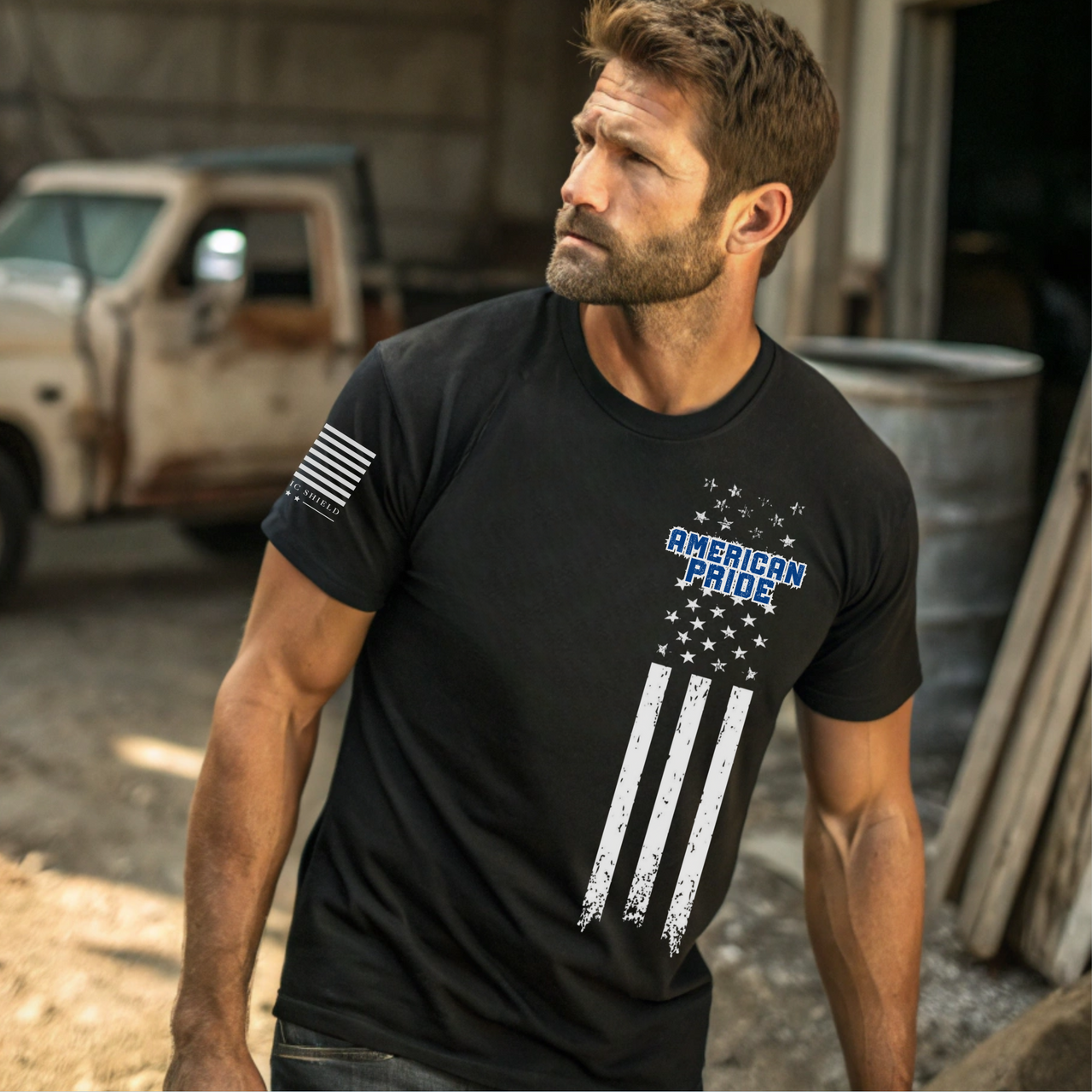 Veteran-family owned patriotic apparel for everyday wear