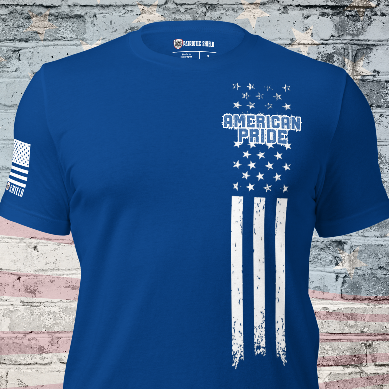 Patriotic men’s shirt for July 4th and Memorial Day