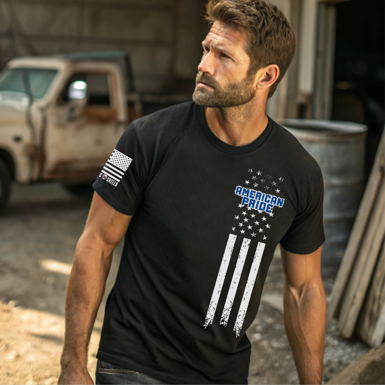 Veteran-family owned patriotic apparel for everyday wear