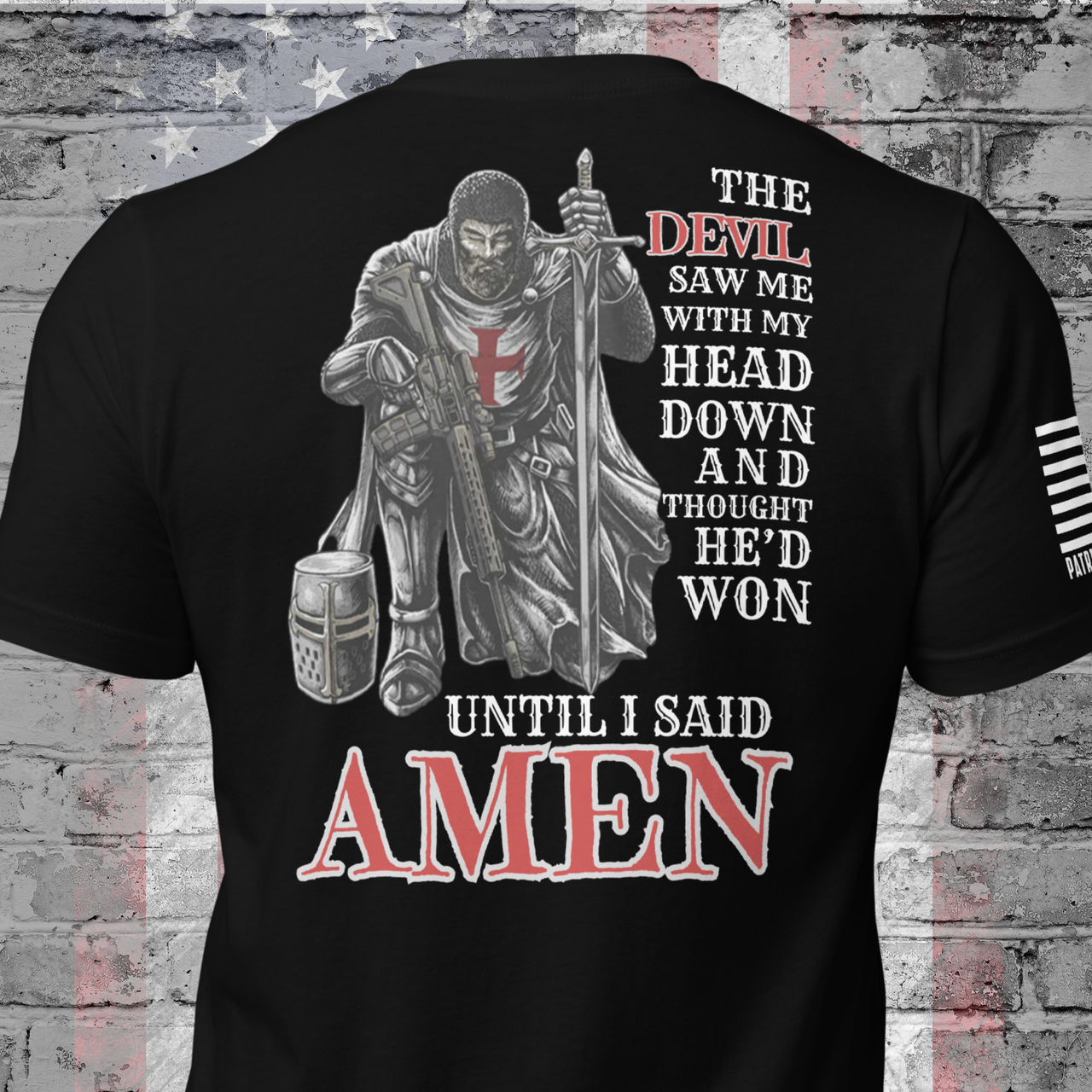 Armed with Faith T-Shirt - Christian apparel for the warriors of God