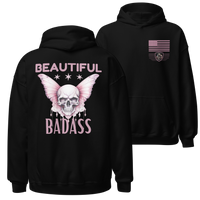 Fierce Women’s Hoodie with Grit and Style. black