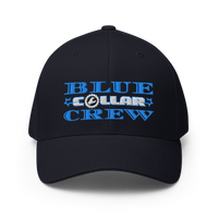 Thumbnail for Patriotic Unisex Hat for Blue Collar Men and Women. dark navy