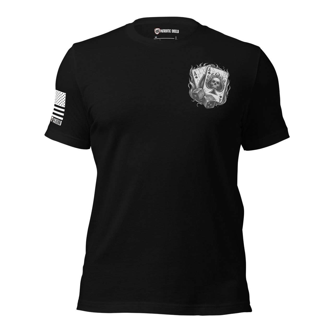 Born Defiant statement shirt with gritty streetwear aesthetic