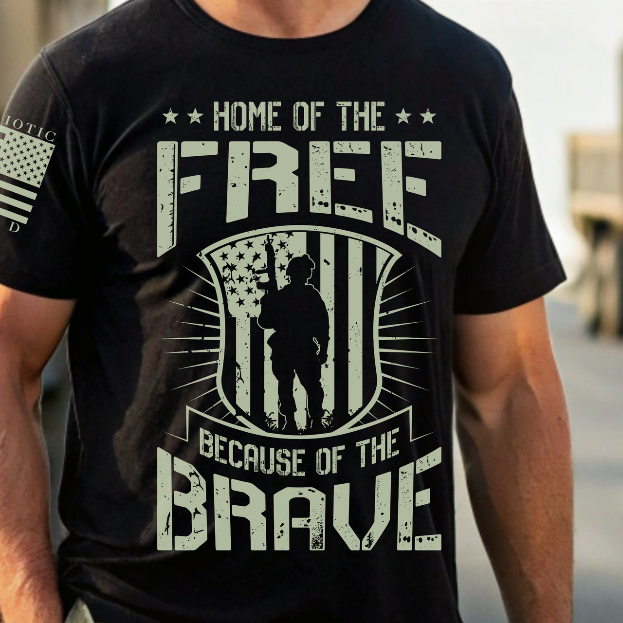 Durable Brave Freedom T-Shirt for freedom-loving patriots.