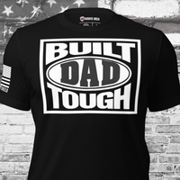 Relaxed fit t-shirt honoring hardworking patriotic dads