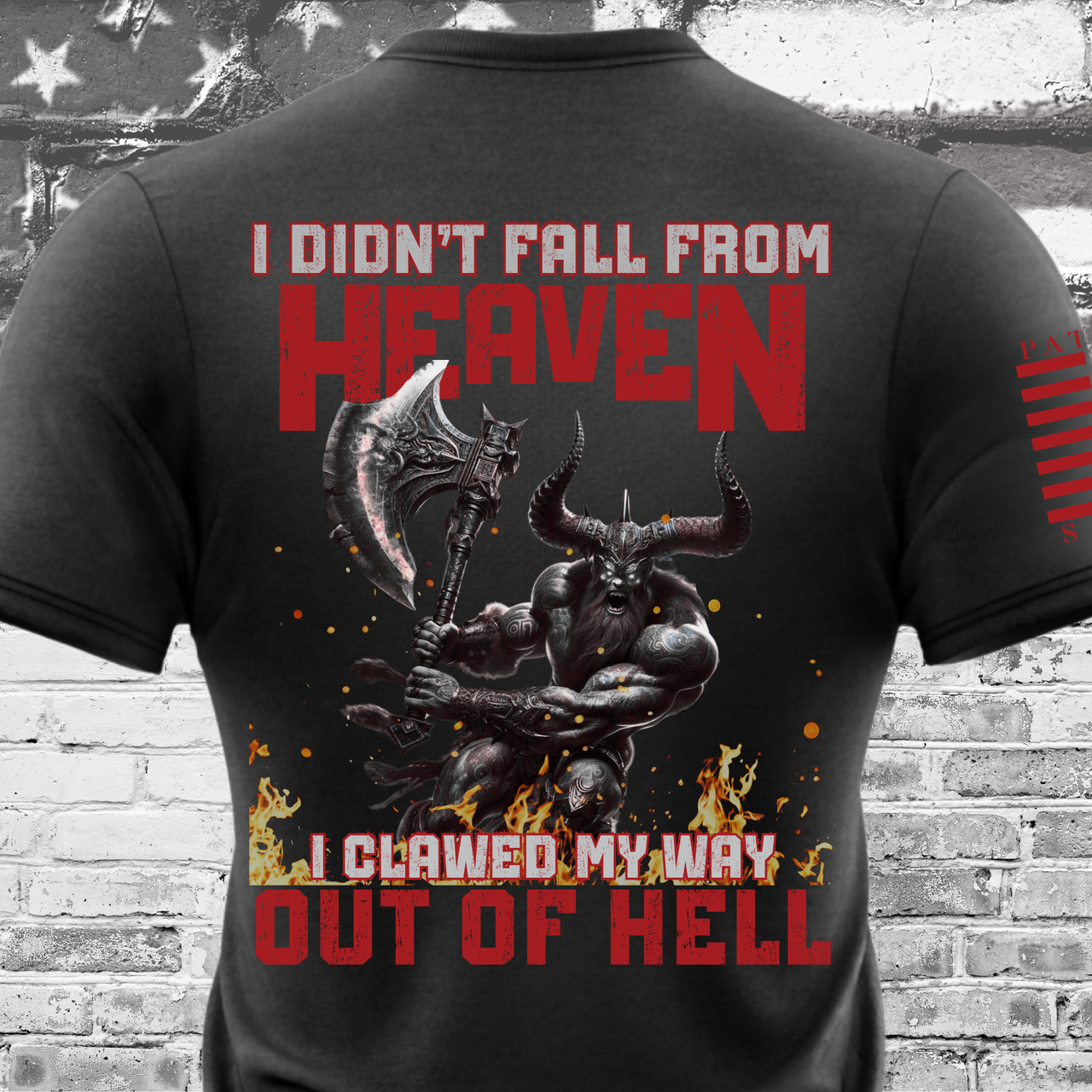 Clawed My Way Out T-Shirt - Bold design for resilient warriors