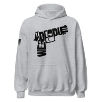 Bold Unisex 2A Hoodie for Defenders of Freedom. sport grey