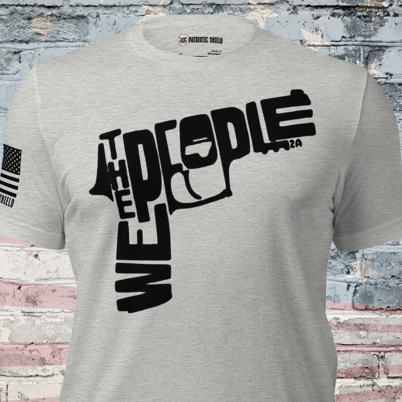 Come and Take Them patriotic gun rights T-shirt