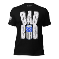Thumbnail for Father’s Day dad bod shirt super comfy cotton  for all day wear. black