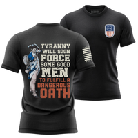 Thumbnail for Patriotic Warrior Shirt - Stand for Liberty and Honor