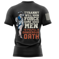 Thumbnail for High-Quality Freedom Shirt - Show Your Commitment to your patriotic Duty. Black