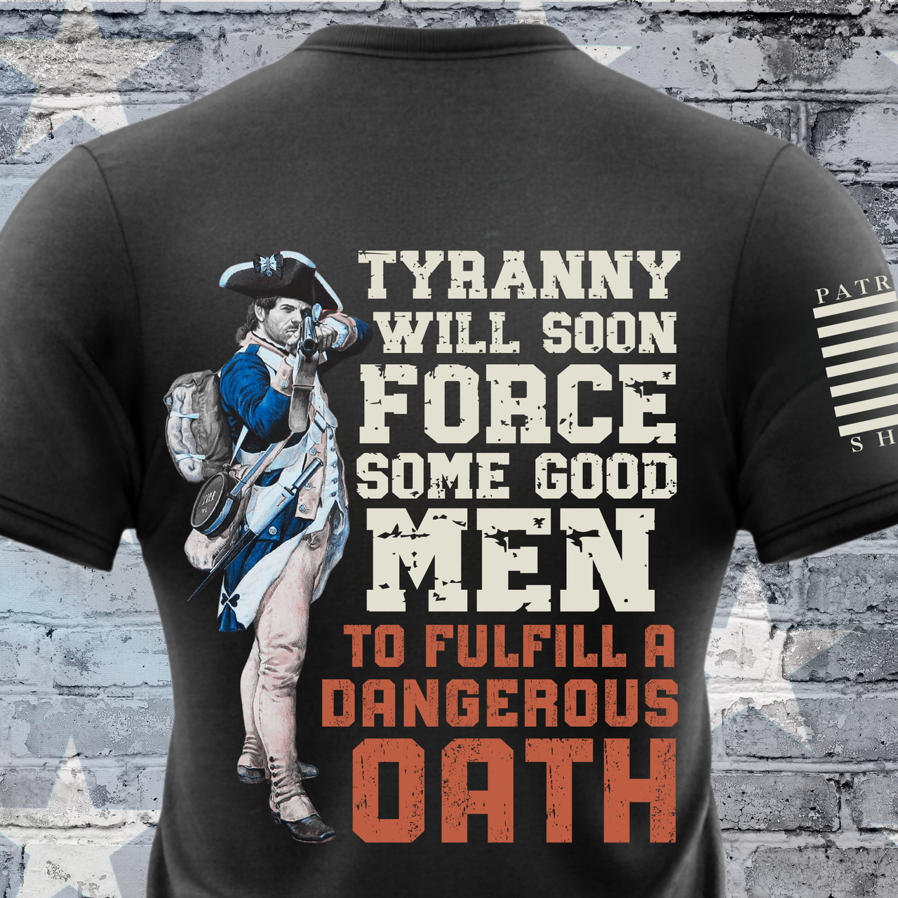 Dangerous Oath T-Shirt - For true patriots who Sworn to Defend Freedom