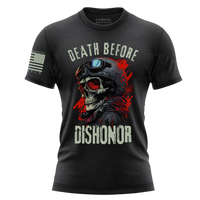 Thumbnail for Death Before Dishonor T-Shirt - Apparel for warriors with values.