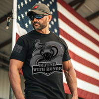 American patriotic warrior mindset t-shirt 