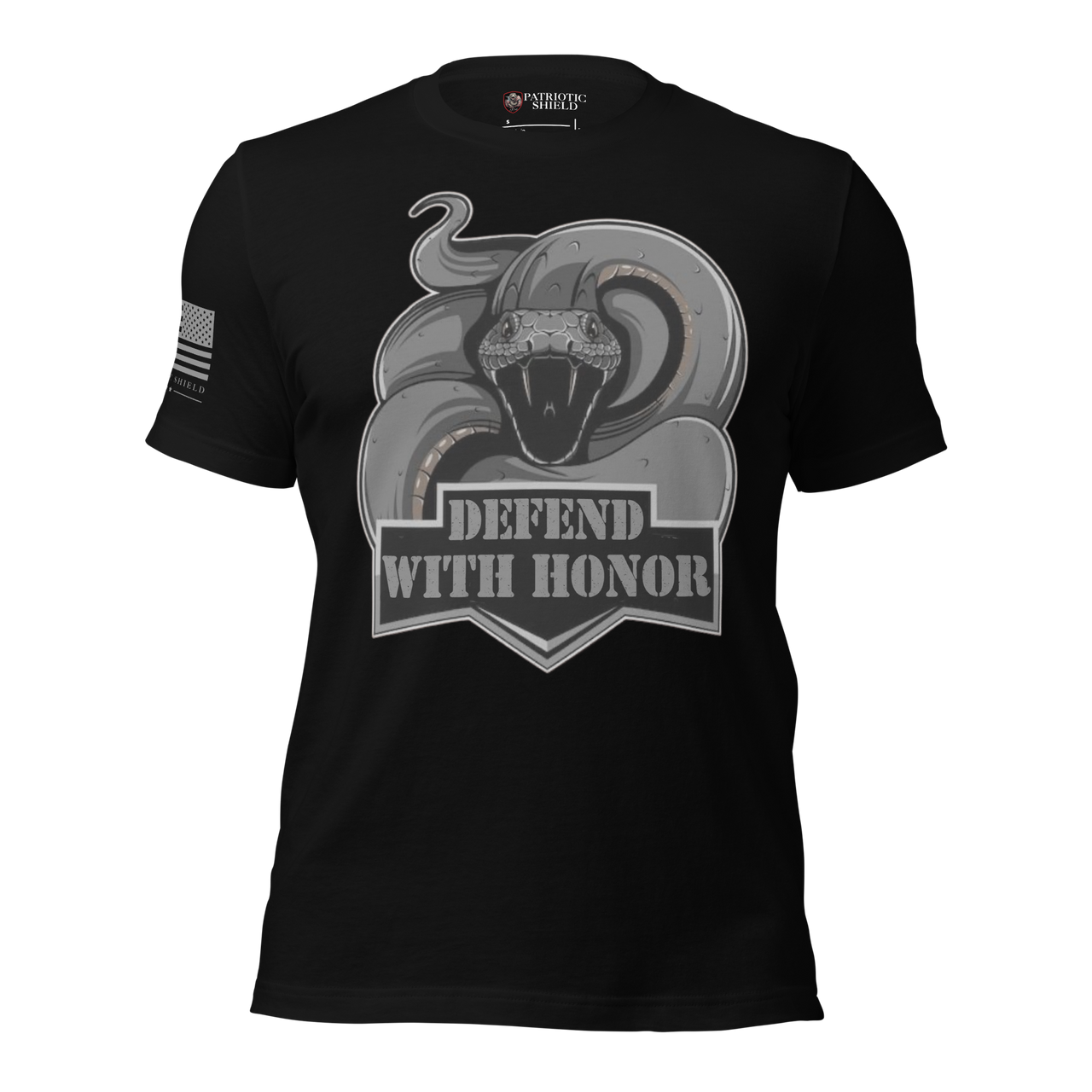 Faith, freedom, honor shirt from veteran-family-owned brand
