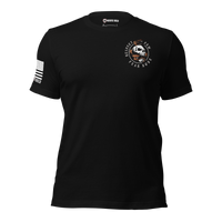 Medieval knight warrior t-shirt with Defend the Legacy design