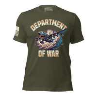 Patriotic T-Shirt for Faith and Freedom Warriors. military green