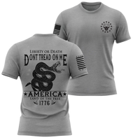 Thumbnail for Patriotic Don’t Tread on Me T-Shirt for freedom loving patriots