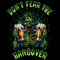 Don’t Fear the Hangover patriotic shirt for trick-or-drinks