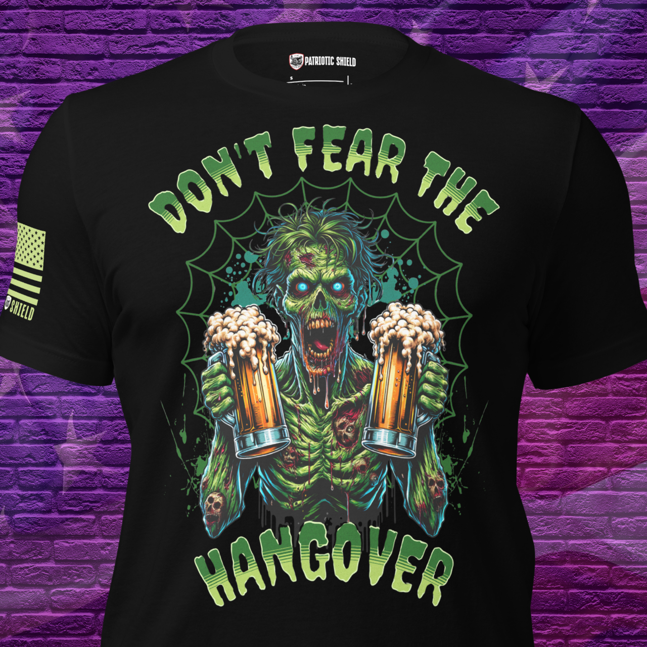 Funny Halloween party shirt – Don’t Fear the Hangover Tee