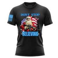 Thumbnail for Holiday T-Shirt for Freedom Lovers – Pro-Gun Christmas Apparel. black