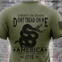 Thumbnail for Don’t Tread on Me T-Shirt - Patriotic apparel for liberty lovers.