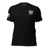 Thumbnail for Veteran-Family Owned Respect Tee - Warriors lead by Example