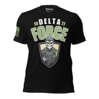 Delta Force T-Shirt - Patriotic apparel honoring our fearless military forces.