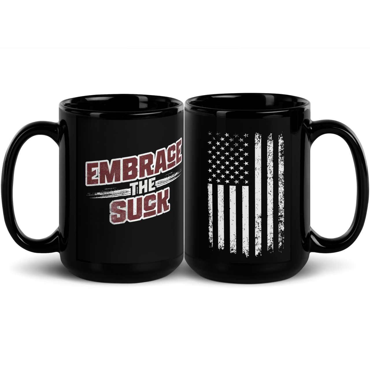 freedom fighter coffee mug embrace the suck gift. 15 oz