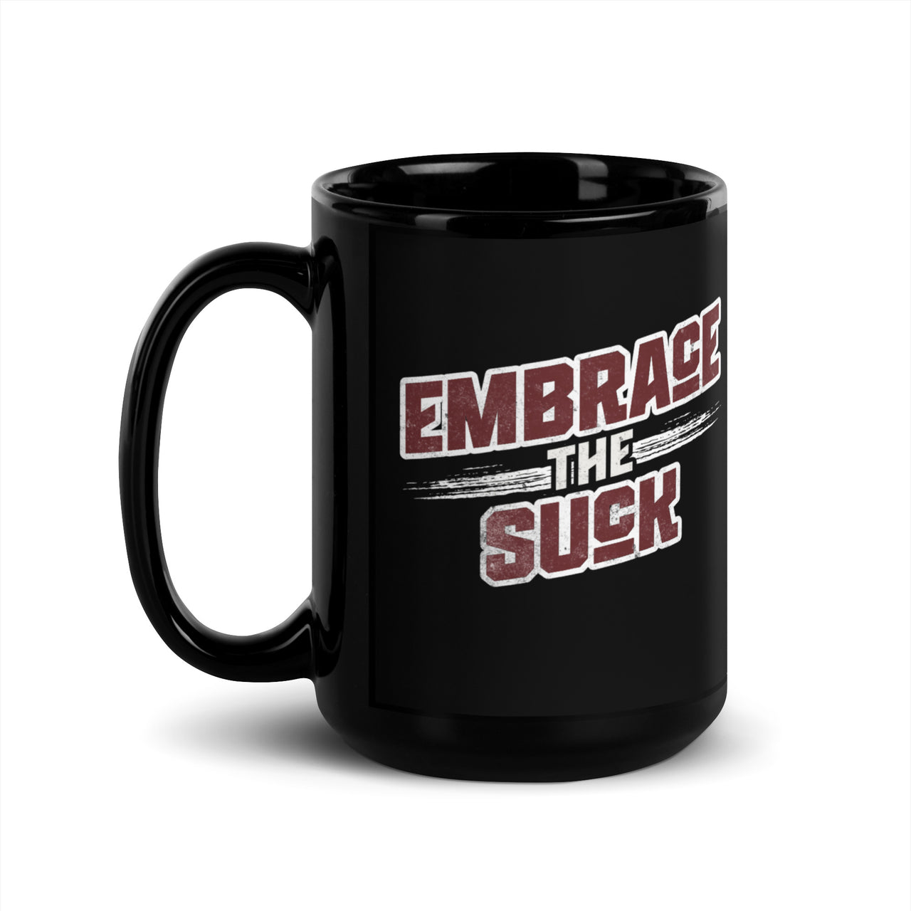 patriotic warrior drinkware embrace the suck phrase for military
