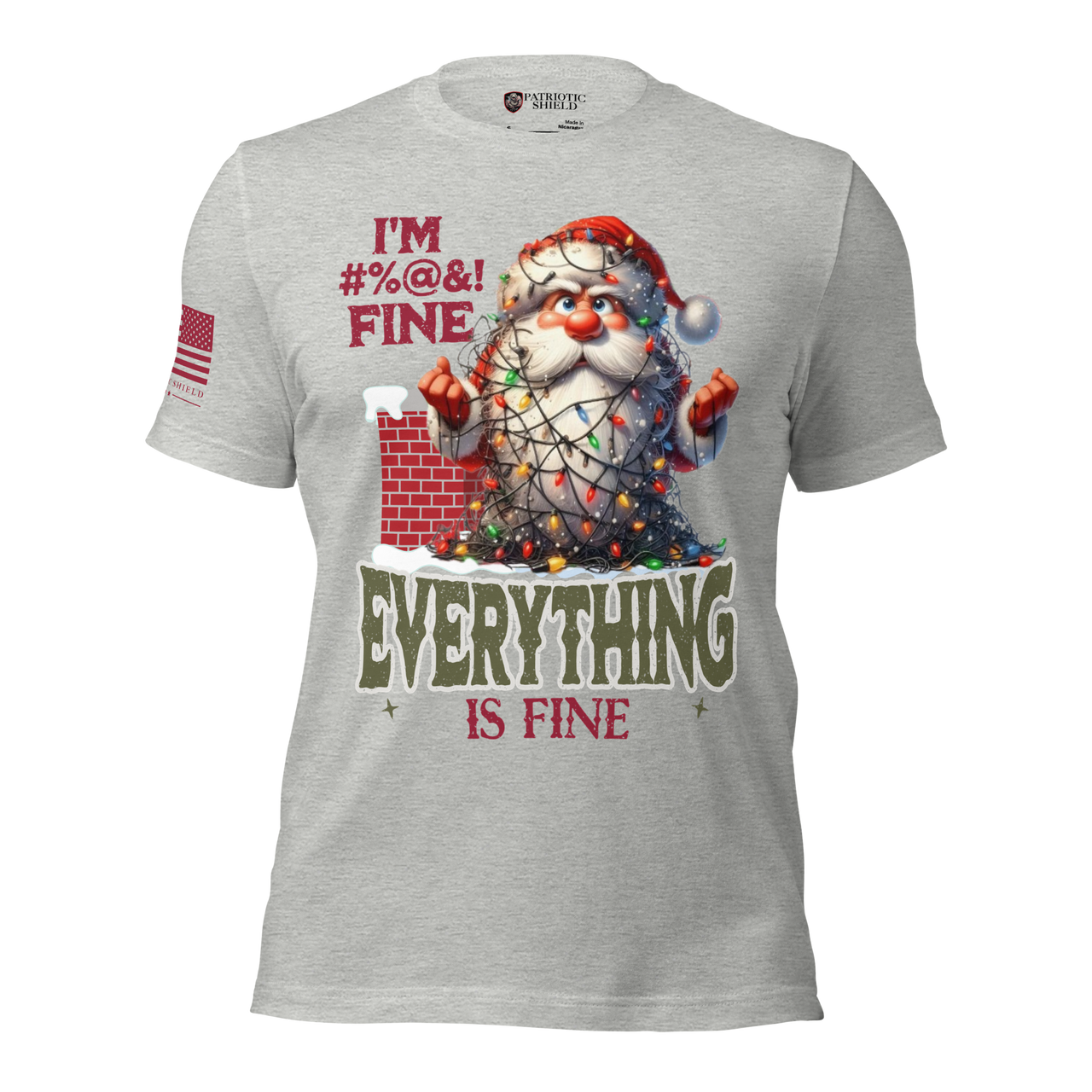 patriotic-funny-holiday-shirt-santa-design. athletic heather