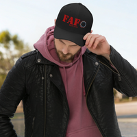 Thumbnail for FAFO Twill Cap with Patriotic Embroidery
