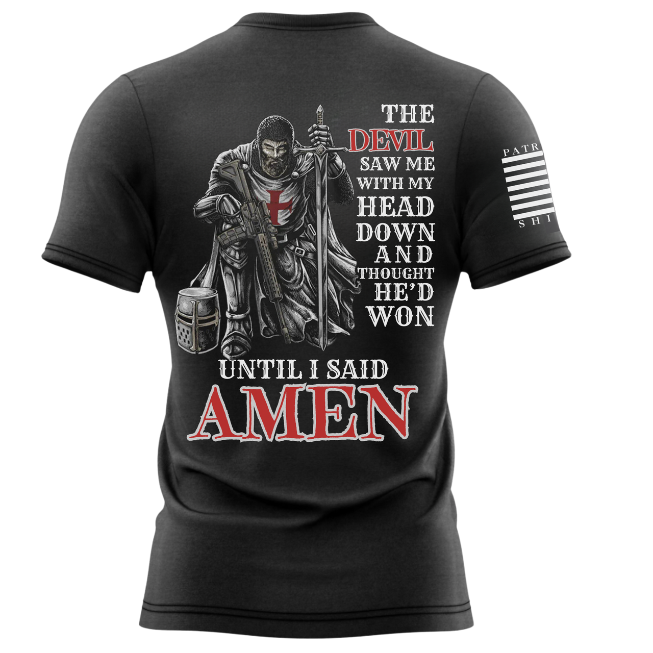 "Faith Rises T-Shirt - Perfect for warriors who rise above fear.